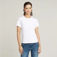 G-STAR T-Shirt Nifous mit kleiner Logo-Stickerei