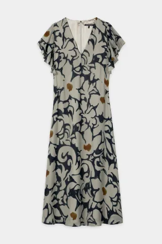 Luisa Cerano - Kleider Weiblich tinted blue/multi - Gr. - 42