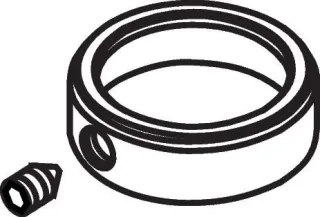 Hansgrohe Sicherungsring für Gelenkkugel Kopfbrause chrom, 98942000 98942000