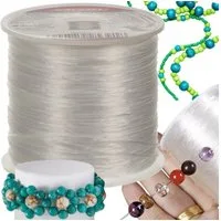 KRUZZEL Gummiband Armband Perlen, 40 m lang