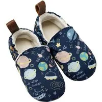 POLOLO Kinderschuhe Seaqual, Kinder Hausschuh aus Upcycling-Meeresplastik und Bio-Baumwolle
