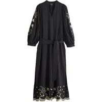 Rockett St George Maxikleid Rockett St George Kleid mit Schwalben-Stickerei (1-tlg)