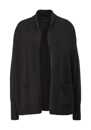 comma - Long-Cardigan schwarz - Gr. - M