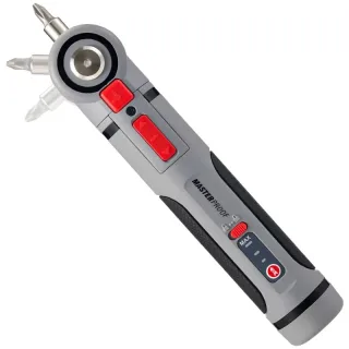 Multi Angle Electric Screwdriver 4V Lithium Battery Compact Design 3 Torque Settings LED Lights Fast Charging Rechargeab