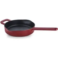 Fissler Schmorpfanne Fissler Moments Collection Emaillierte Gusseisen-Pfanne (24 cm), Gusseisen