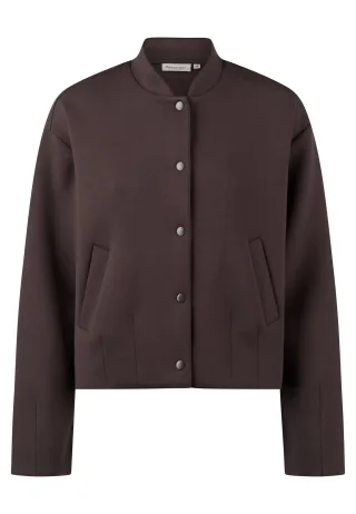 BROADWAY NYC FASHION - SWEATJACKET espresso - Gr. - 1