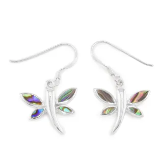 Libelle Ohrringe aus 925 Silber