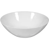 Seltmann Weiden Schüssel Seltmann Weiden Rondo/Liane weiß Schüssel rund 24cm, Porzellan, (Packung)