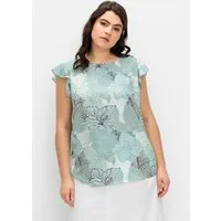 Sieh an! Klassische Bluse Blusentop Ärmellos