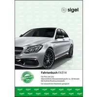 Sigel Notizblock Sigel FA514 Fahrtenbuch für PKW und LKW, A5, 32 Blatt