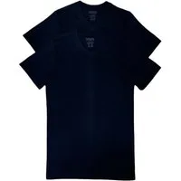 Toker Collection® T-Shirt Herren T-Shirt Basic V- Ausschnitt 2er Pack (Packung, 2er-Pack) aus Baumwolle