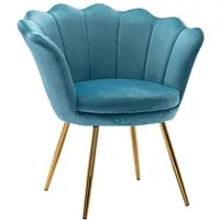 WAHSON OFFICE CHAIRS Loungesessel Sessel Weicher Samt Armlehnstuhl