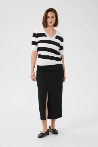 Strickpullover KAlizza Regular fit black white