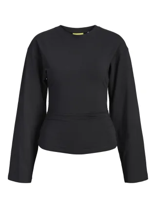 JJXX - JXPALOMA STR LS TEE JRS Black - Gr. - S