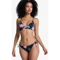 Roxy Triangel-Bikini PARADISE FLEUR ATHLETIC CHEEKY (2-St) sportlicher Stil, Triangel-Bikini, zweiteiliges Set