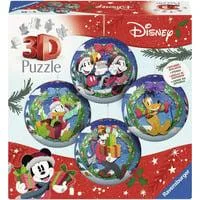 3D Puzzleball Disney Weihnachtskugel-Set