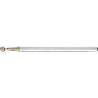 PFERD TOOLS Diamant-Schleifstift Kugel zum Entgraten von Profilen - 36223018