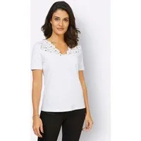 creation L T-Shirt Modal-Baumwoll-Shirt Kurzarm