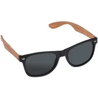 Macma Sonnenbrille Sonnenbrille mit Bügeln in Bambusoptik / UV 400 Schutz