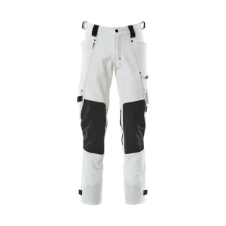 MASCOT Hose mit Knietaschen ADVANCED Weiß 58 - 17079-311-06-90C58