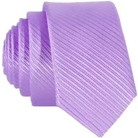 DonDon Krawatte schmale Krawatte 5 cm unifarben (Packung, 1-St., 1x Krawatte) matt, glänzend, gestreift, Seidenlook