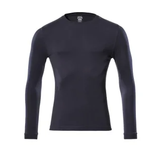 MASCOT Langarmshirt Schwarzblau XL - 18581-965-010-XL