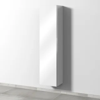 Sanipa 3way Hochschrank mit 1 Tür, Weiß-Glanz BS11078