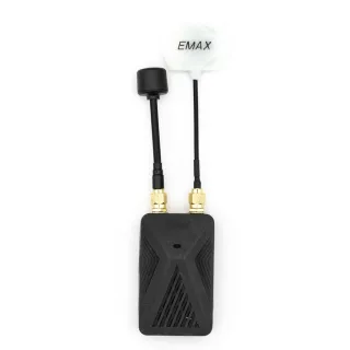 EMAX Wyvern Link Alphaa OpenIPC 100mW FPV VRX Receiver, 5.8GHz, Low-Latency HD Video, Open-Source Firmware, 2S-6S Input,