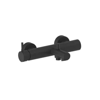 Herzbach SIRO BLACK Wannenbatterie Aufputz Schwarz matt, 30.120215.1.12 30.120215.1.12