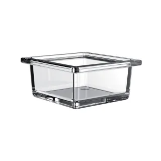 emco liaison Glasschale für Relingquadratisch, 98 x 48 x 98 mm, chrom,186600000 186600000