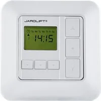 jarolift Zeitschaltuhr Sevenlogic Comfort Funk TDRRT-01W, weiß, digital, 1-St., für den Innenbereich, manuelle Steuerung