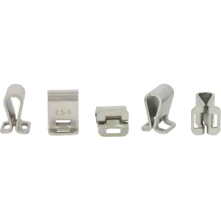 KS Tools Fixierklammern-Satz, 2,5-5 mm, 5-tlg - 118.0097