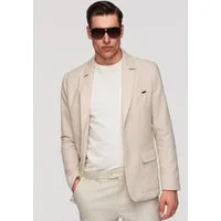 OMBRE Anzugsakko Blazer M169 V-1 beige S Beige M (kein Set, 1-tlg)