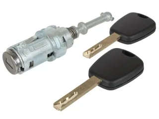 Türschloss Schließzylinder VORNE LINKS = RECHTS + Schlüssel für Citroen C2 / C3