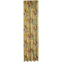 HOMING Vorhang Kelani (1 St), verdeckte Schlaufen, blickdicht, Jacquard, blickdicht, floral, Blumen, Wohnzimmer, Schlafzimmer