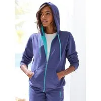 KangaROOS Sweatjacke mit kontrastfarbenen Details, Loungewear