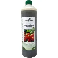 GreenPanda Tomatendünger Bio Calciumdünger für Tomaten - Verbessert Ernte & Geschmack!, Flasche, 1-St., 1 Liter Pflanzenstärkungsmittel!