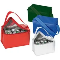 Macma Kühltasche 4x Kühltasche für 6 Dosen à 0,33l / Farbe: je 1x blau, rot, weiß und g