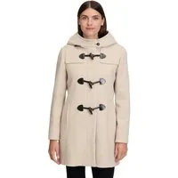 Gil Bret Dufflecoat mit Wolle und verdecktem Reißverschluss