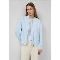 s.Oliver Funktionsjacke Outdoor-Jacke Satin-Blouson mit Bomberkragen