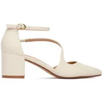 Jenny Jenny Damen Pumps Écru JENNY-CEO-PF484 01 Beige Pumps
