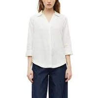 s.Oliver Hemdbluse mit 3/4-Ärmeln