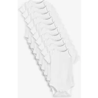 Next Kurzarmbody Kurzärmelige Babybodys, 10er-Pack (10-tlg)