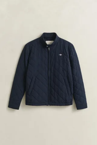 GANT - Gesteppter Windcheater evening blue - Gr. - XL
