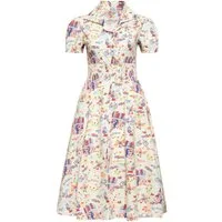 QueenKerosin Sommerkleid Amsterdam mit Allover-Print
