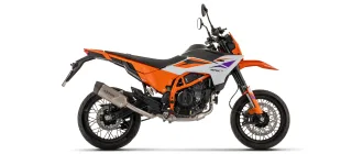 Sport Auspuff Arrow Indy Race EVO TITAN KTM 390 Enduro R / 390 SMC-R Bj.2025-2026 EURO5+ / +ABE