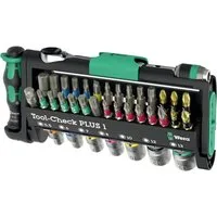 Wera Bit-Set Tool-Check PLUS 1 Bit-Set 39teilig Schlitz, Kreuzschlitz Phillips