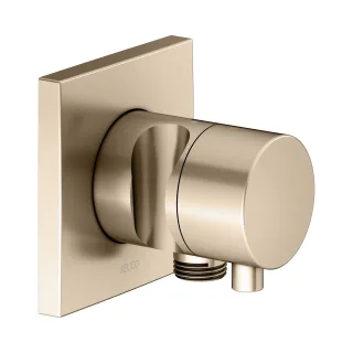 Keuco 2-Wege Umstellv. IXMO Comfort 59556, Schlauchan./Brauseh.,eckig,Bronze geb., 59556031202 59556031202