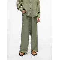 Vero Moda Schlupfhose VMMELANEY HW LOOSE PANT WVN GA NOOS Kunstfaser, loose fit