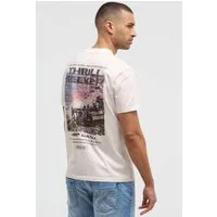 CAMP DAVID Rundhalsshirt aus Baumwolle